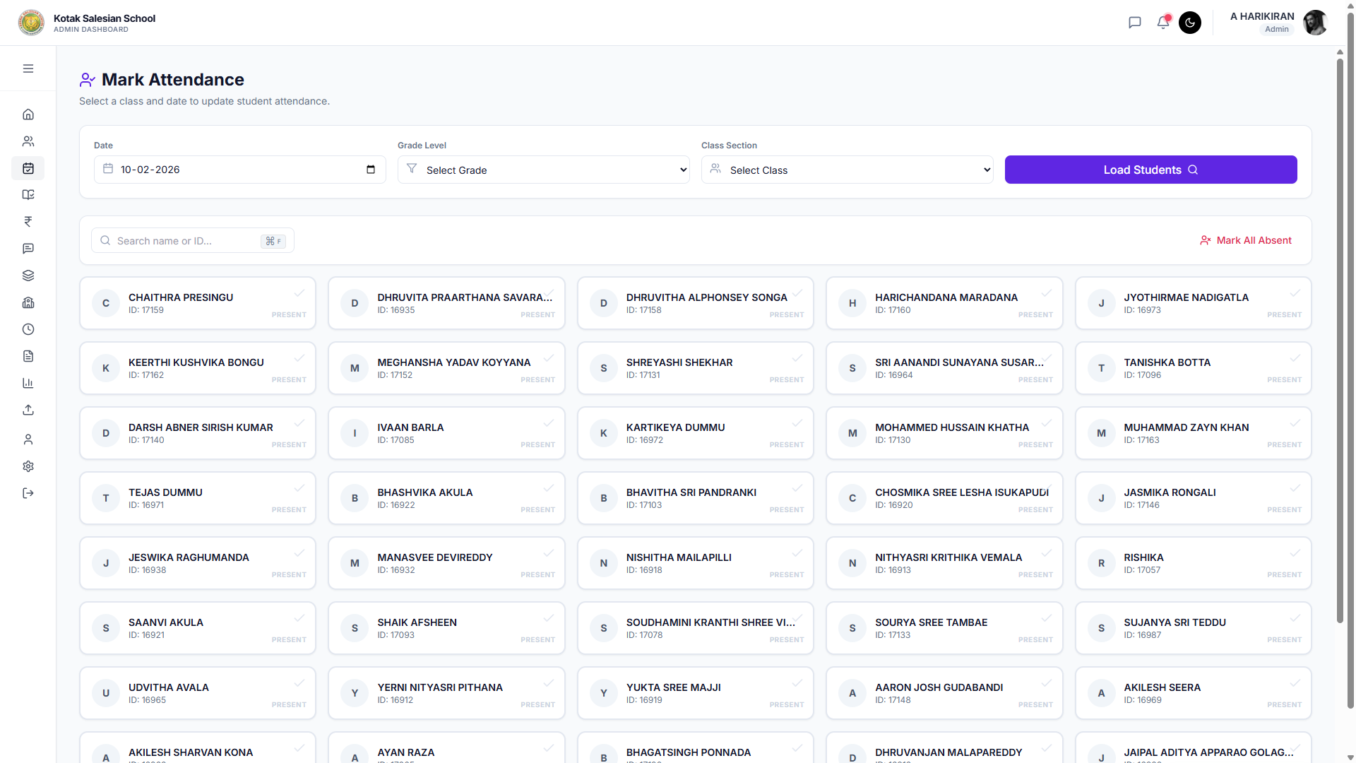 Attendance Management
